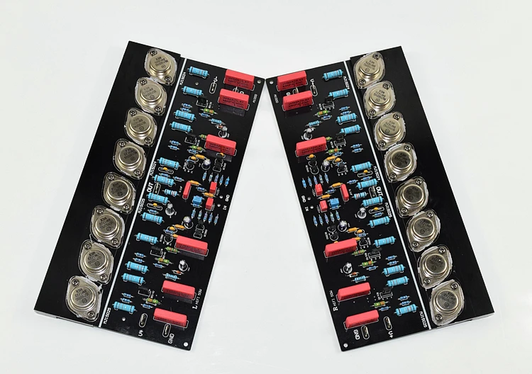 2 шт./1 Набор A1000 MJE15024/MJE15025 класс A 60 Вт * diy HIFI моно усилитель мощности|Усилители