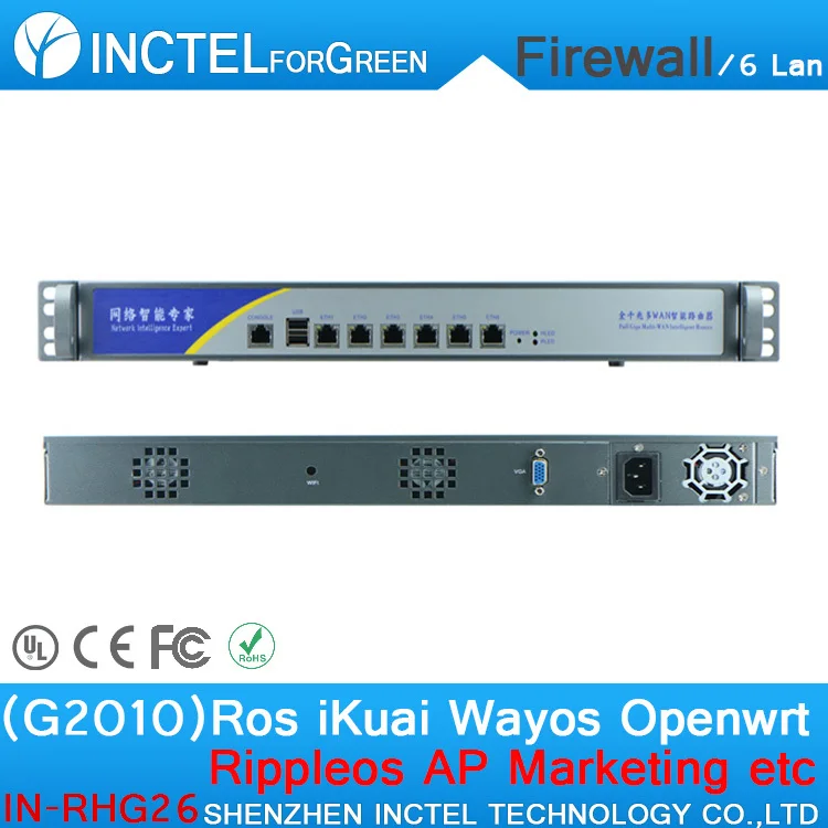 Индивидуальные Интернет Wi Fi маршрутизатор рос 6 Gigabit поток управления Cisco ASA