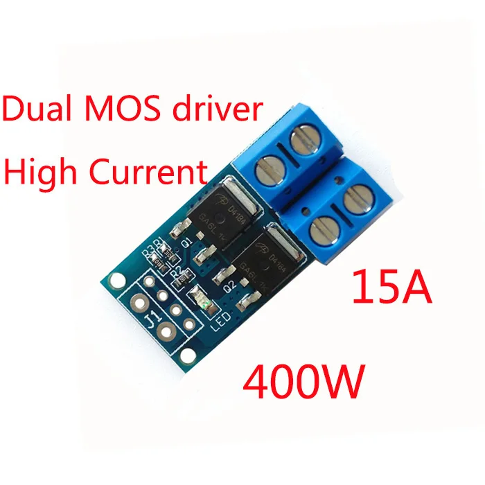 1 шт. 15A 400 Вт MOSFET триггер переключениt приводной модуль PWM регулятор Управление
