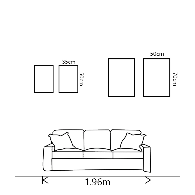 Винтажные зеркала в рамке картина на стену с оргстеклом Ретро цветок Постер для