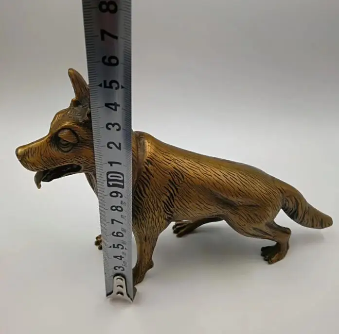 

Collection archaize brass dog crafts statue