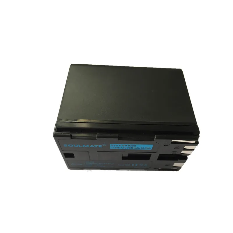 SOULMATL BP 970G комплект литиевых батарей BP970G батарея для цифровой камеры Canon XLH1 XHG1 XHA1 XL2