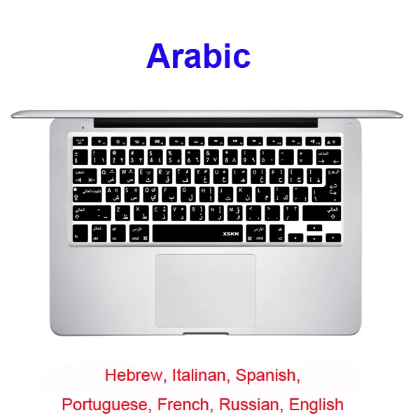 Чехол для клавиатуры XSKN с силиконовым покрытием Macbook XSKN|keyboard cover skin|silicone keyboard