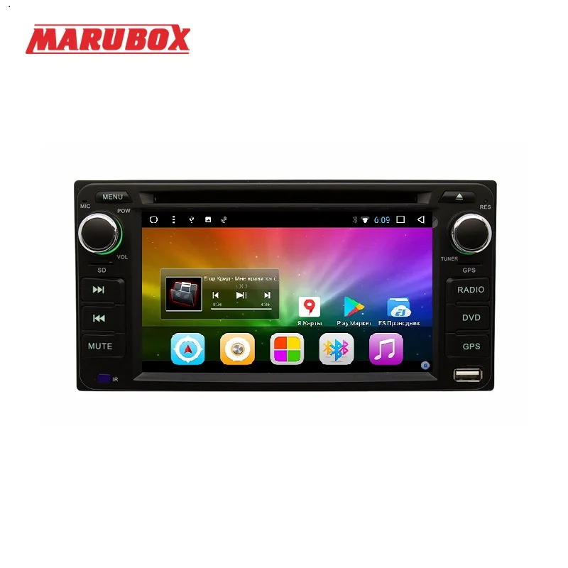MARUBOX 6A100DT8 Штатная магнитола для Toyota Daihatsu универсальная 200 x 100 мм Android 8.1