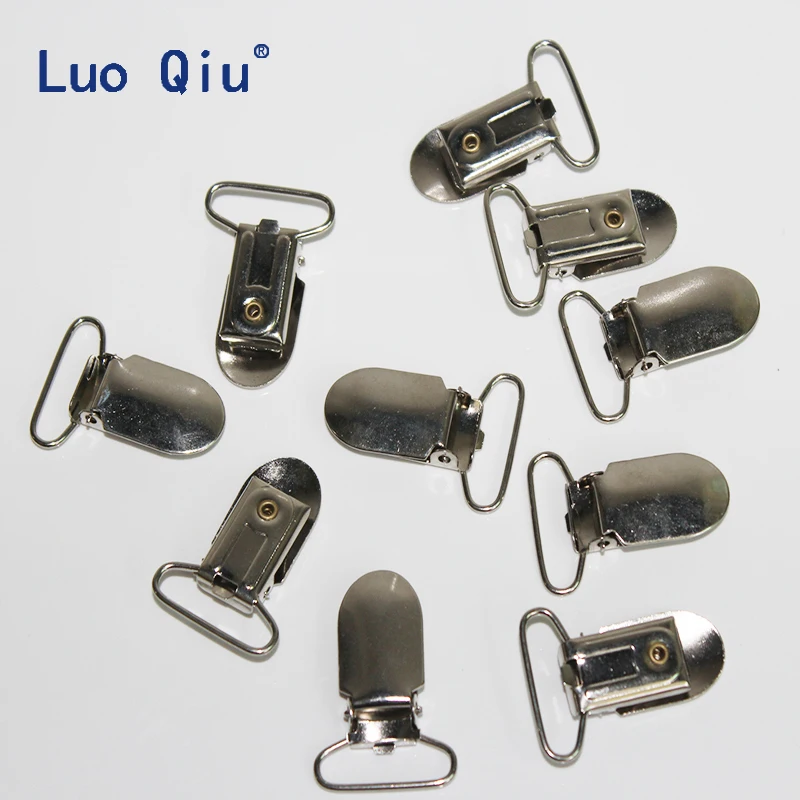 Зажимы для подтяжек Luo Qiu 50 шт./лот U образные 39*25 мм зажимы брюк одежды практичные