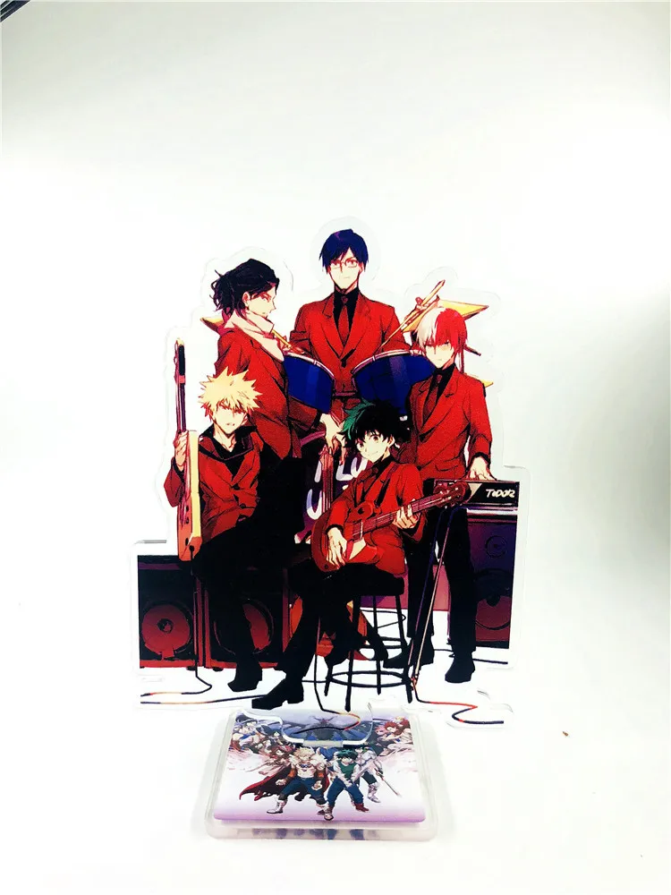 Короткая футболка с героями из японского аниме Мой герой акриловая модель на