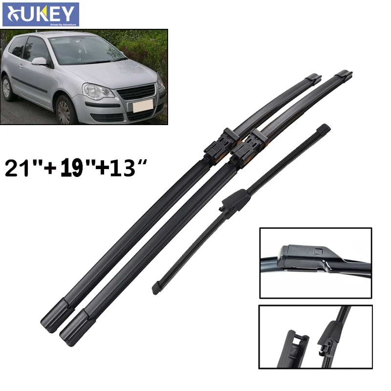 Щетки стеклоочистителя Xukey для VW polo MK 4 Typ 9N3 9N лобовое стекло 2006 2007 2008 2009 21