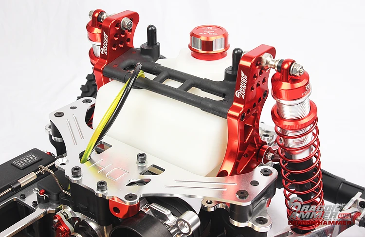 Ковш 1/5 4WD Dragon Hammer пустынный грузовик 2,0 задний прямой мост газовый грузовик RTR Rc автомобиль 36cc двигатель с двумя 65 кг сервопривод