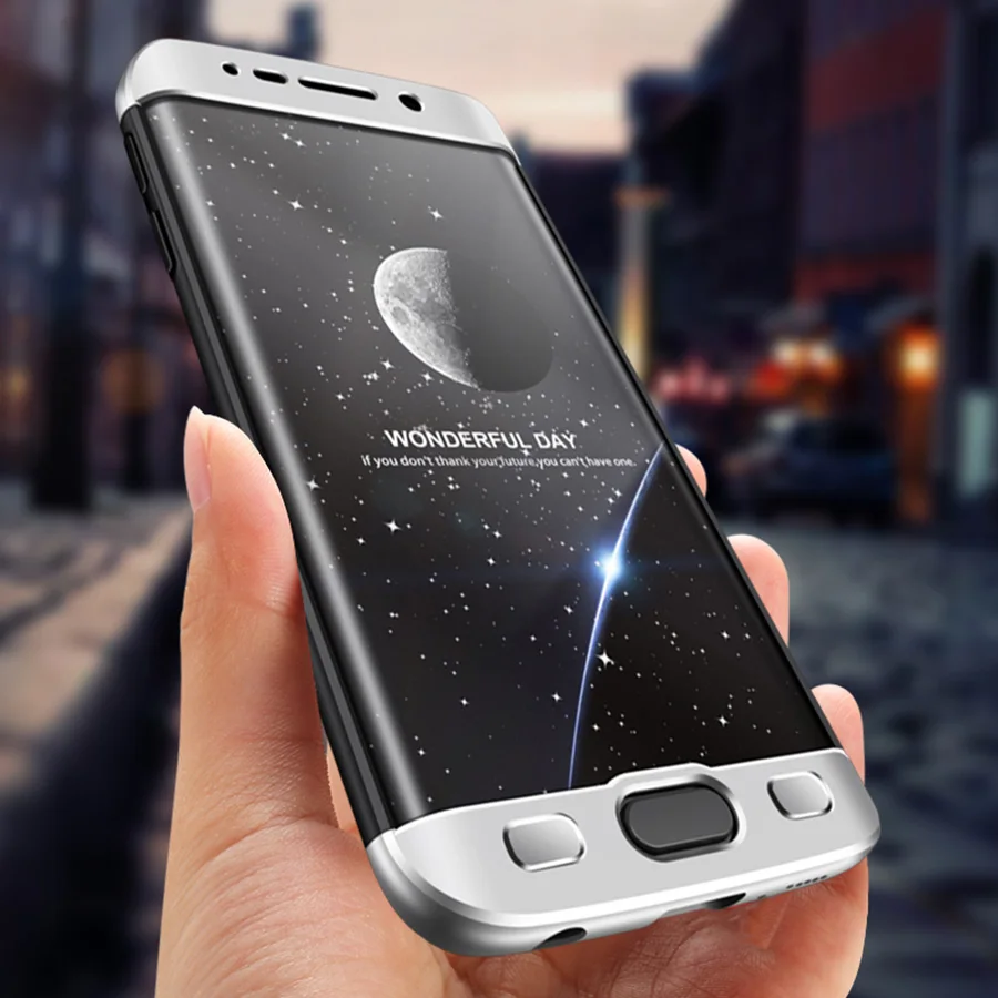 Phone Cover case For Samsung Galaxy A8/A6 Plus J2 Pro S7 Edge S8 S9 360 Degree Frosted Full Body Protection Hard PC Fitted |