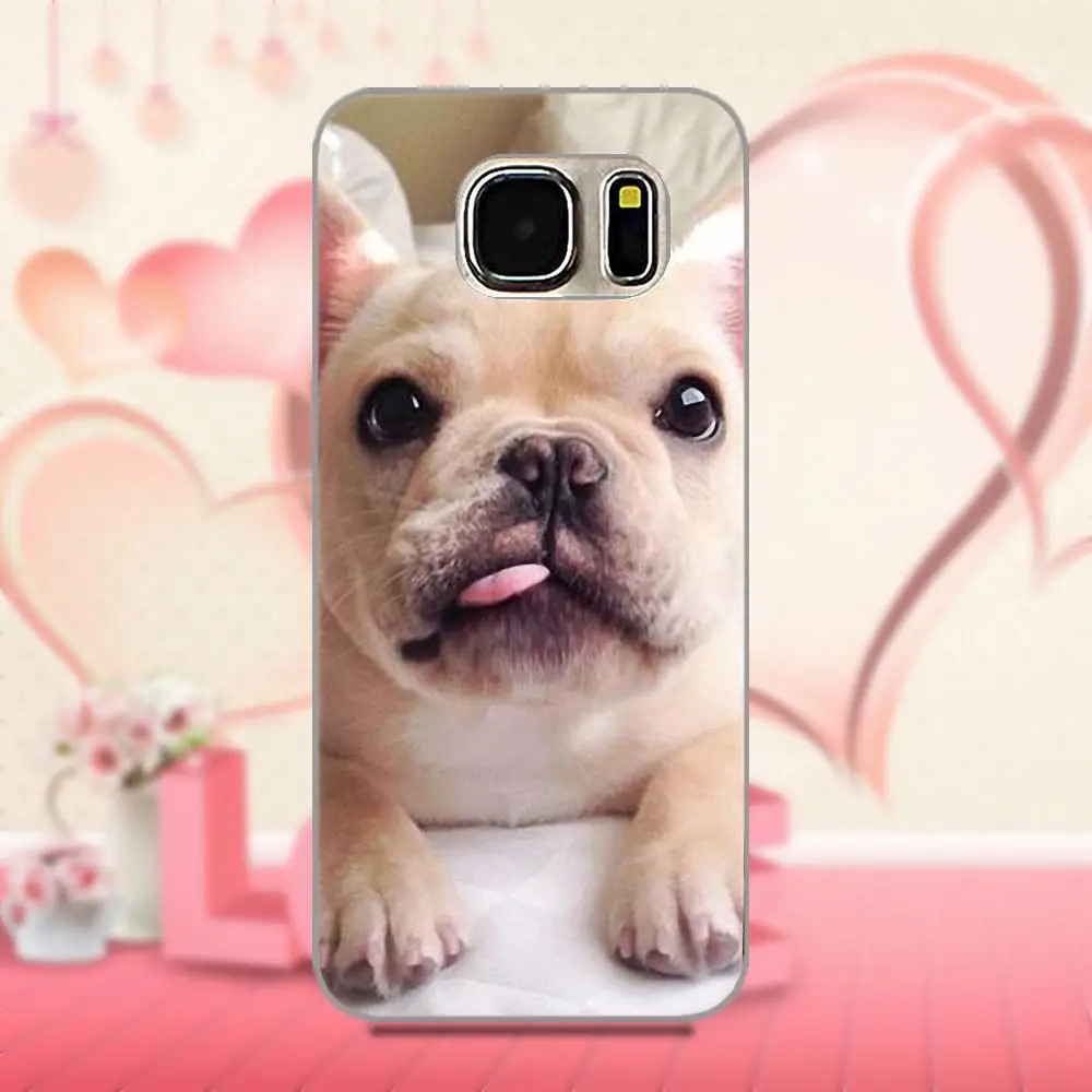 Мягкая крутая лучшая фотография французского бульдога I Love My Dog для Xiaomi Redmi 5 4A 3 3S Pro