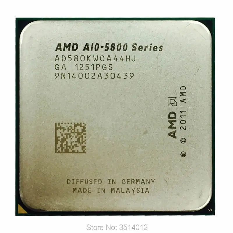 AMD A10 Series 5800 5800K 5800B четырехъядерный процессор AD580KWOA44HJ/AD580BWOA44HJ разъем FM2|socket fm2|cpu
