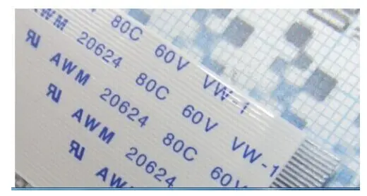 Бесплатная доставка FPC/FFC ленточный гибкий кабель 0 5 мм шаг 40 pin AMW 20624 80C 60 в VW 1