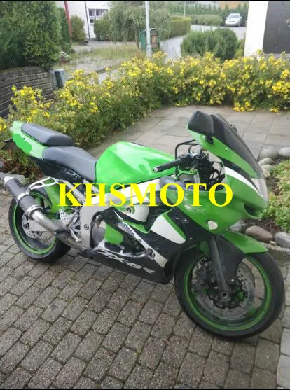 Пользовательские мотоцикл обтекатель комплект для KAWASAKI Ninja ZX6R 98 99 ZX 6R 1998 1999 zx 6r ABS