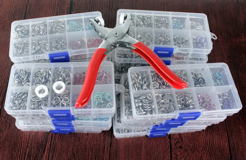 Высококачественный ручной зажим для установки кнопок люверсов обманок|button