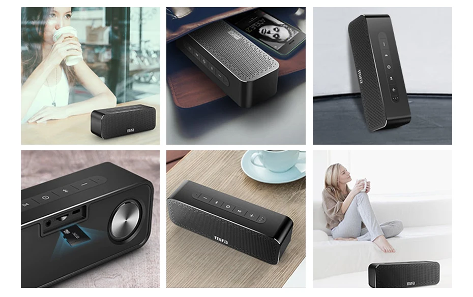 MIFA A20 Bluetooth динамик металлический портативный супер бас беспроводной динамик Bluetooth 4,2 3D цифровой звук громкий динамик Handfree MIC TWS