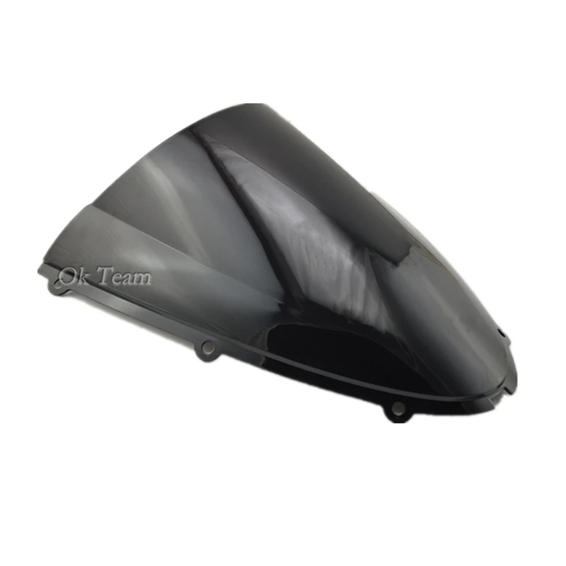Бесплатная доставка ветровое стекло для 636 ZX6R 2005 2008/ZX10R 2006 2007 черный лобового