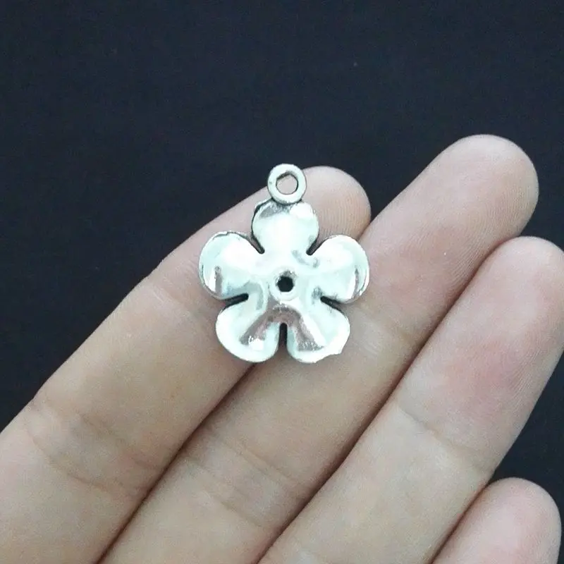 Подвеска для изготовления ювелирных изделий 20 шт|flower charms pendant|charm pendantpendants jewelry making