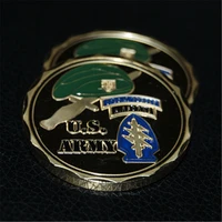 20pcslot free shippingarmy airborne special forces green beret military 1 75 challenge coin
