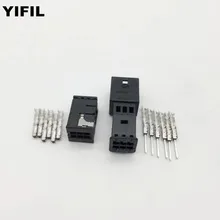 2/4/10 компл./лот Tyco AMP TE 6 Pin/Way Штекерный разъем для VW Audi антибликовое