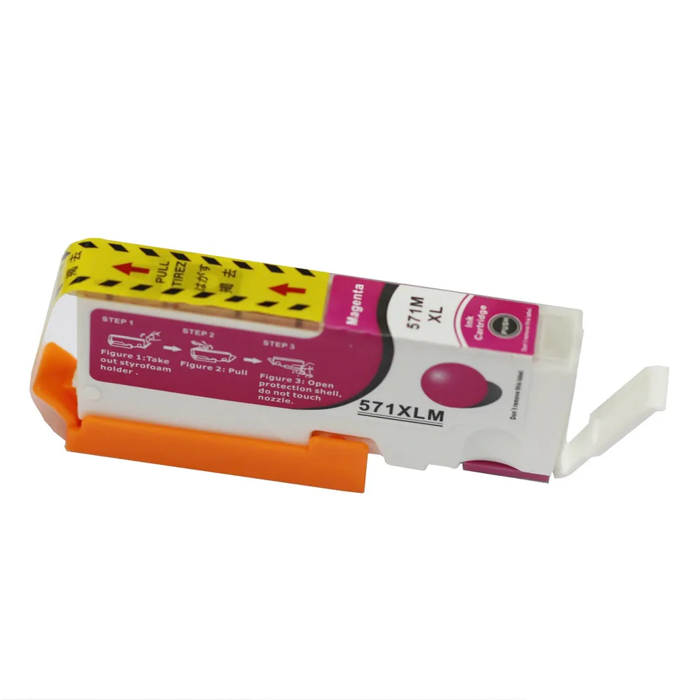 6 шт. PGI570XL CLI571XL совместимые картриджи для Canon Pixma MG6851 TS6050 TS5051 TS5053 TS7750 TS9050 TS8050