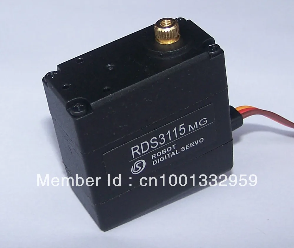 5 шт. робот servp RDS3115 (без металлических кронштейнов) Torque 15 кг/см металлическая Шестерня цифровой сервопривод +бесплатная доставка