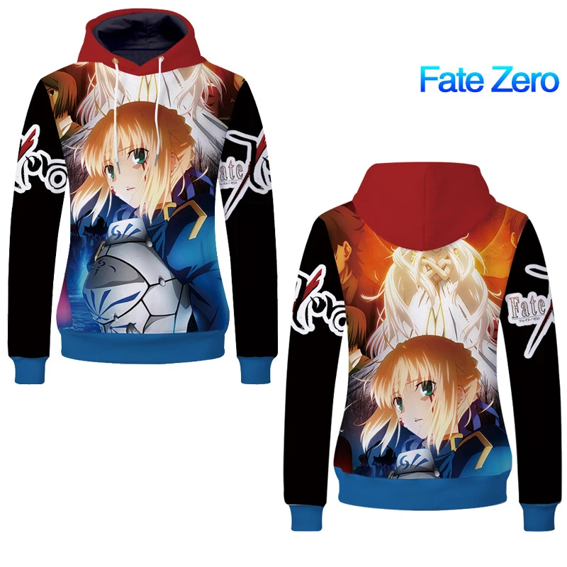 Толстовка для фанатов Fate Zero толстовка унисекс с 3d принтом надписью My Hero academic