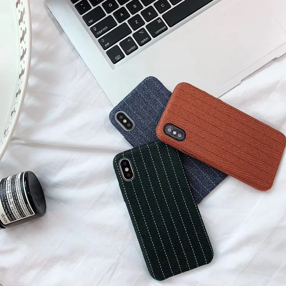 Простая осенне-зимняя фланелевая мягкая оболочка для iPhonexs/max/xr/7/8Plus/6s | Мобильные
