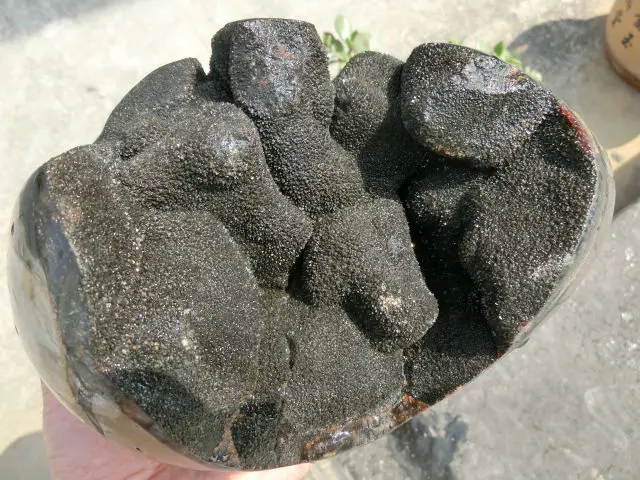 3990 г (8.78 фунта) Природные septarian Дракон драгоценный камень в Geode Мадагаскар DRB006 | Дом