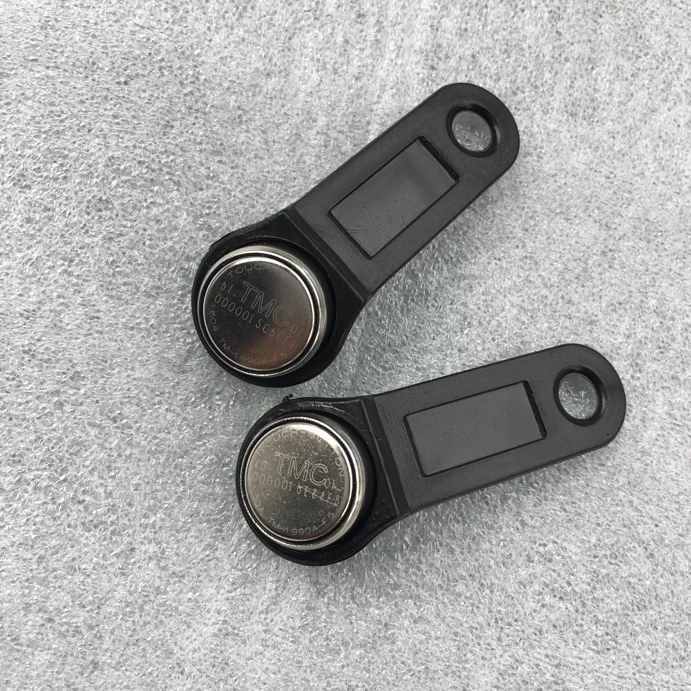 access control systems uniqueness code read only TM1990A-F5 electronic iButton key with holder | Безопасность и защита