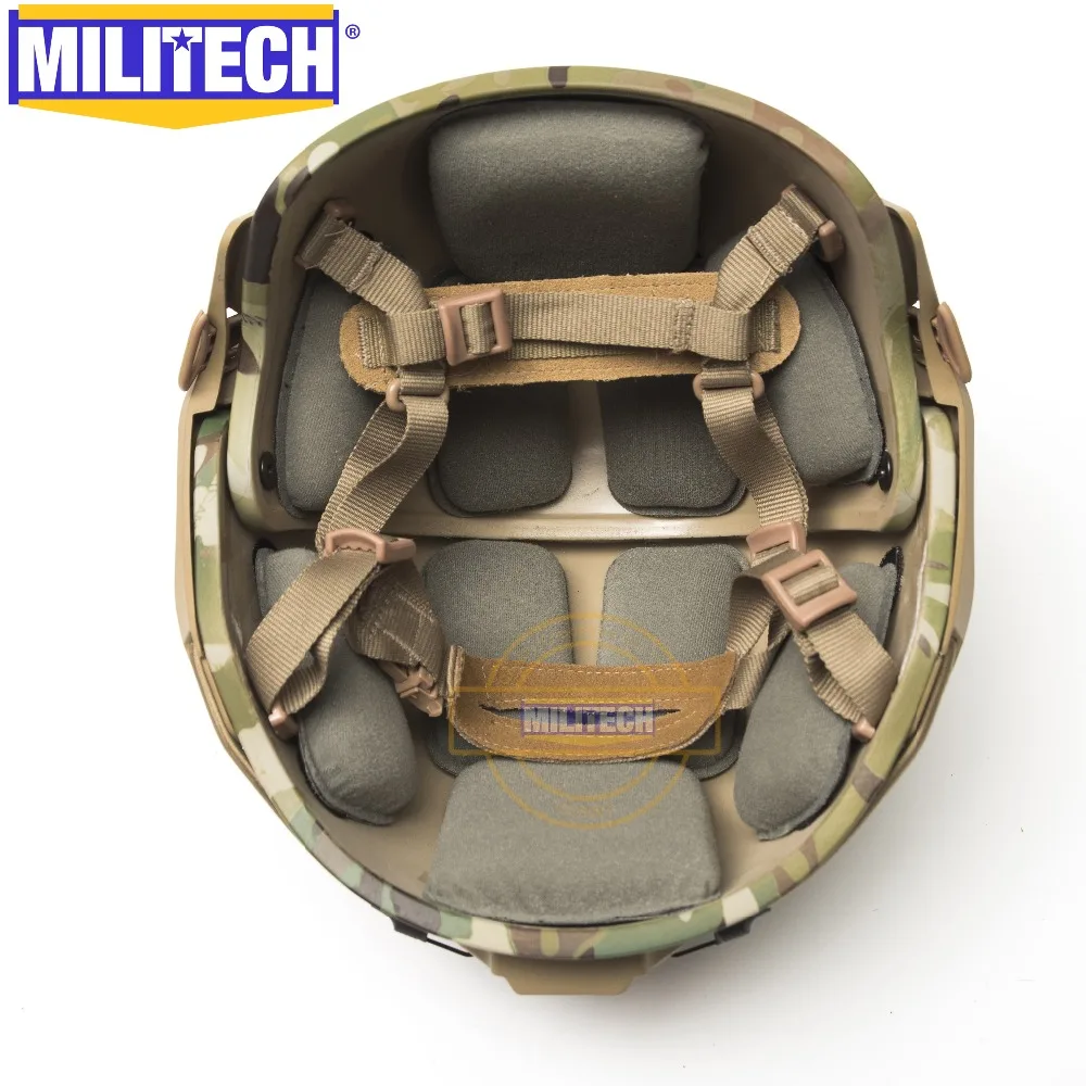Тренировочный шлем MILITECH армейский | Безопасность и защита
