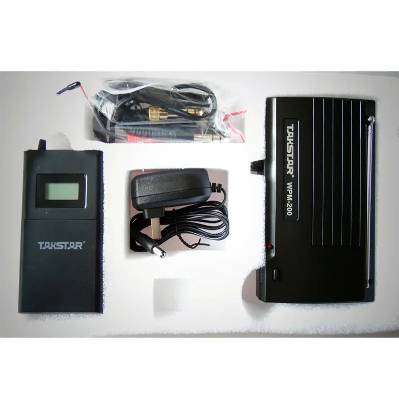 Wpm-200/wpm 200 Беспроводной Запись студийного монитора Системы вкладыши UHF гарнитура