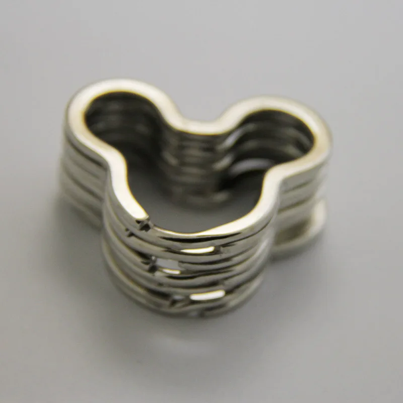 500 шт. брелок для ключей|key holder split rings|keyring keychainkey |