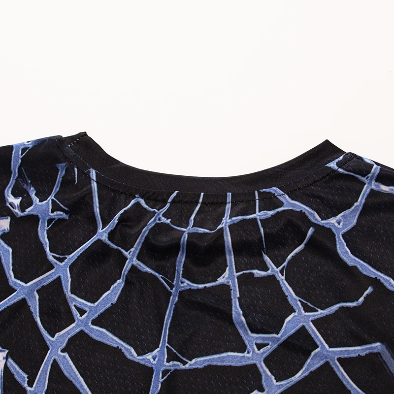 Мужская футболка для тренажерного зала, фитнеса, тонкие топы, 3D супер герой, Супермен, компрессионная рубашка, фитнес-футболка, летняя стрейчевая одежда с круглым вырезом