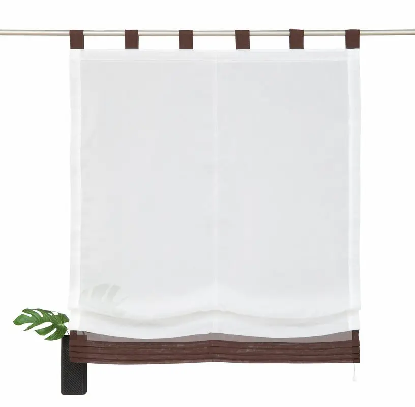 Римская штора из хлопковой пряжи Роскошный домашний декор прозрачная s для