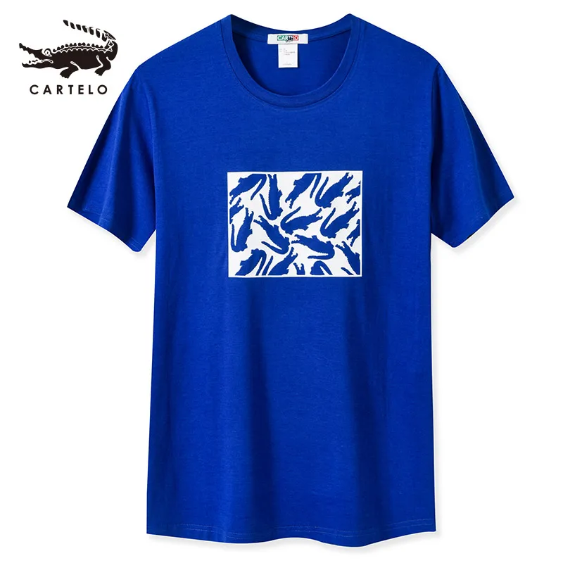 Мужская футболка с круглым вырезом Cartelo новая хлопковая из целлюлозного волокна