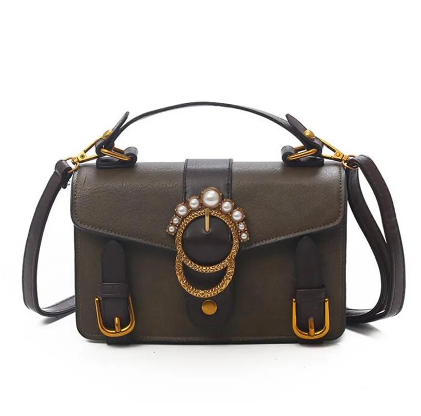 Брендовая модная женская сумка из искусственной кожи Для женщин сумки Винтаж