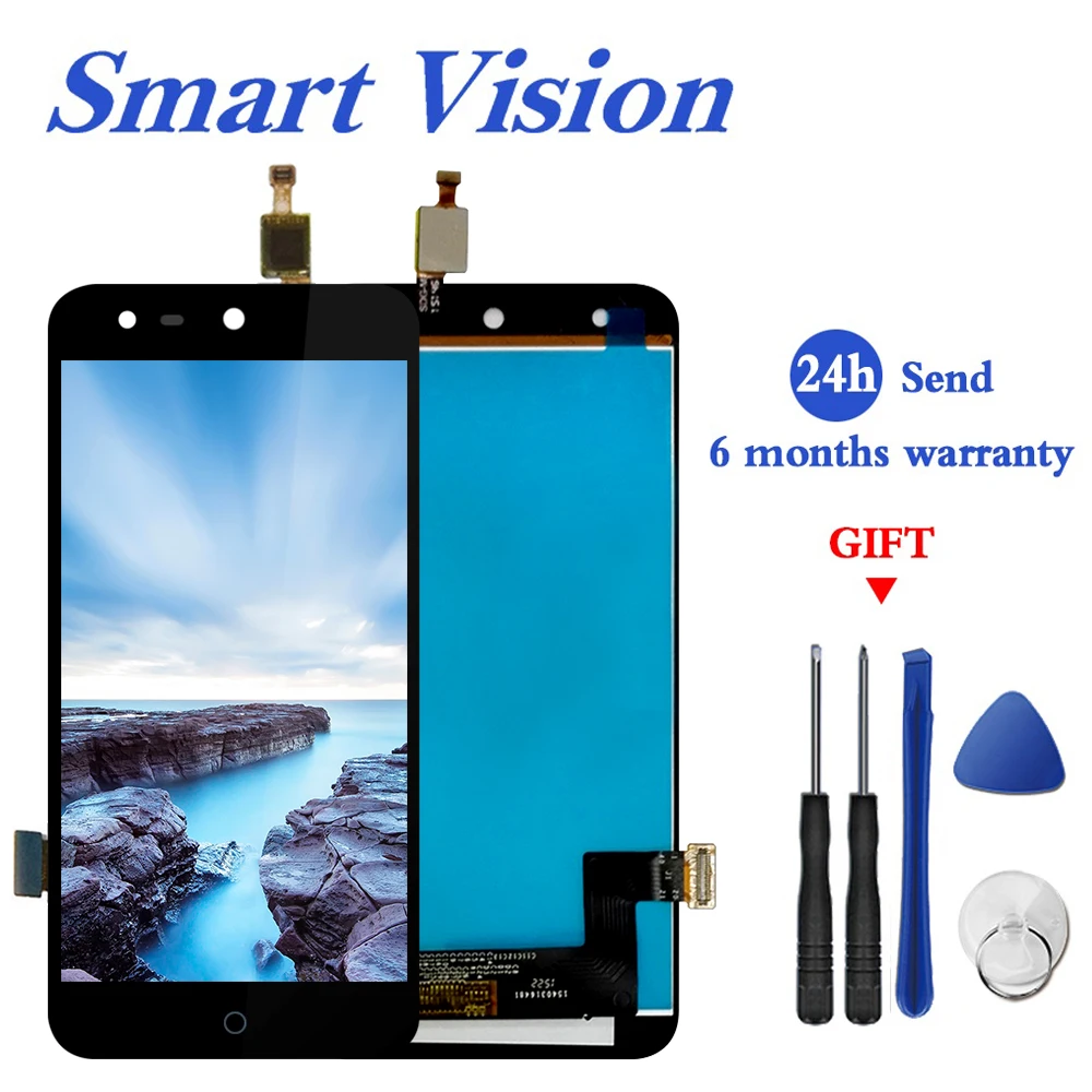 ЖК дисплей и сенсорный экран в сборе для ZTE Blade X5 /Blade D3 T630 5 0 дюйма +