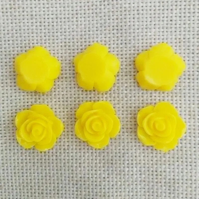 25 шт. персиковые цветы кабошоны камея плоская задняя сторона без отверстия