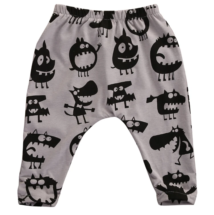 Детские шаровары для маленьких мальчиков и девочек длинные штаны леггинсы с