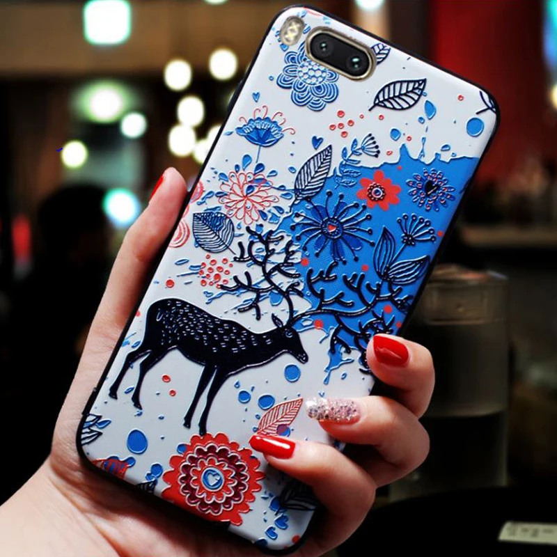 YueTuo 3D coque cover case For Xiaomi Mi A1 A 1 MIA1 = 5x XIOMI Silicone luxury on Silicon back 360 Original Phone cases |