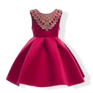 Image for Girls Dresses for Party and Wedding Kids Dresses T 