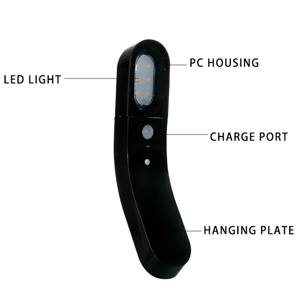 USB портативные современные светодиодные Настенные светильники прикроватная