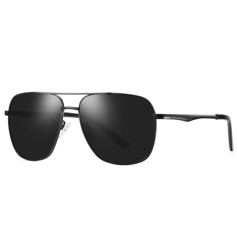 Мужские солнцезащитные очки оверсайз в стиле ретро металлические для вождения