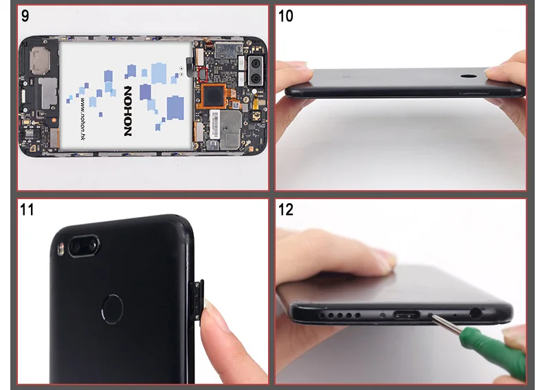 NOHON аккумулятор BN31 для Xiaomi mi 5X mi 5X Red mi Note 5A 5A Pro 3000 мАч, аккумулятор для мобильного телефона, бесплатные инструменты