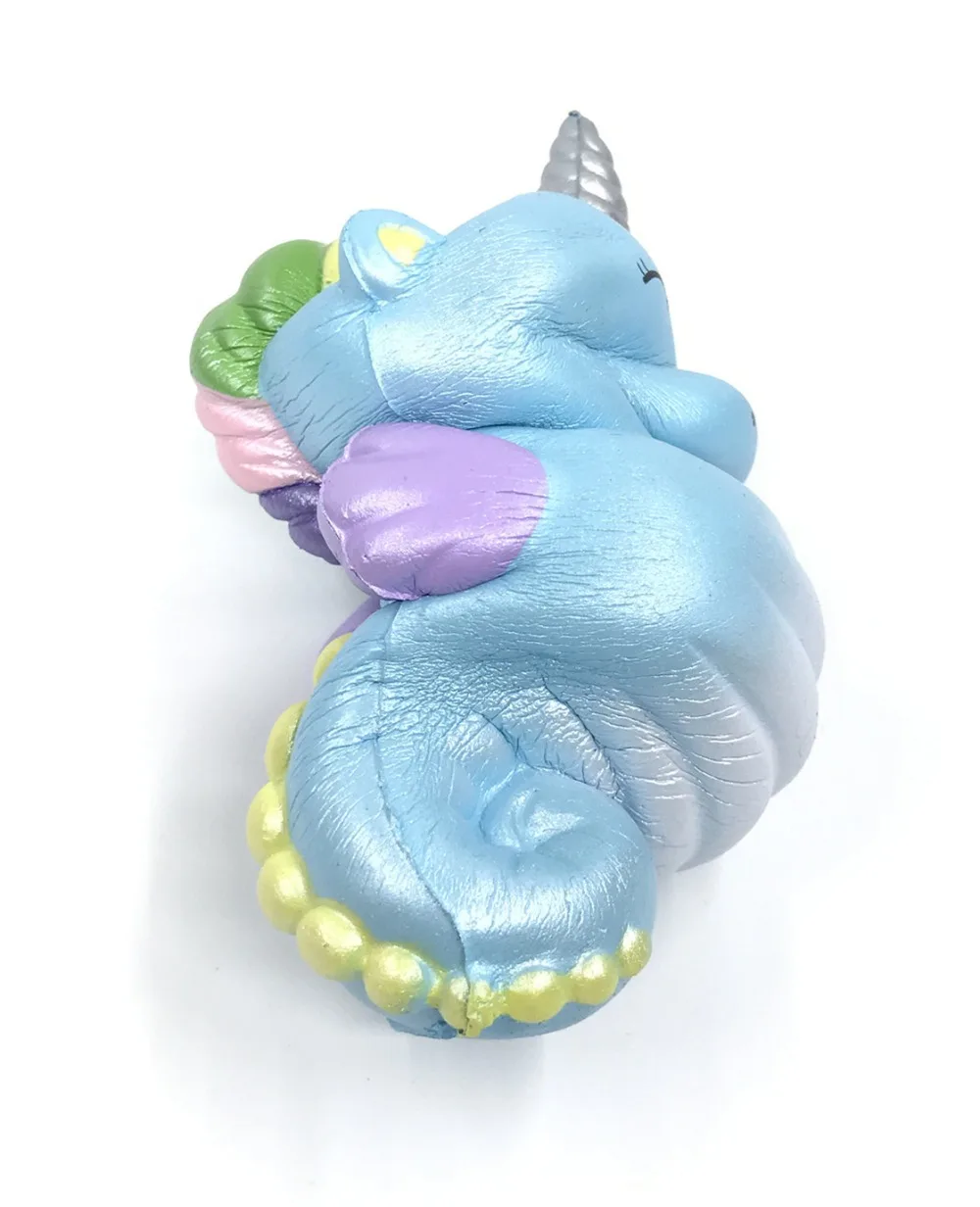 Joey squishy baby Единорог морской конек мягкий медленно поднимающийся мягкий и ароматизированный мягкий торт хлеб брелок детская коллекция игрушек