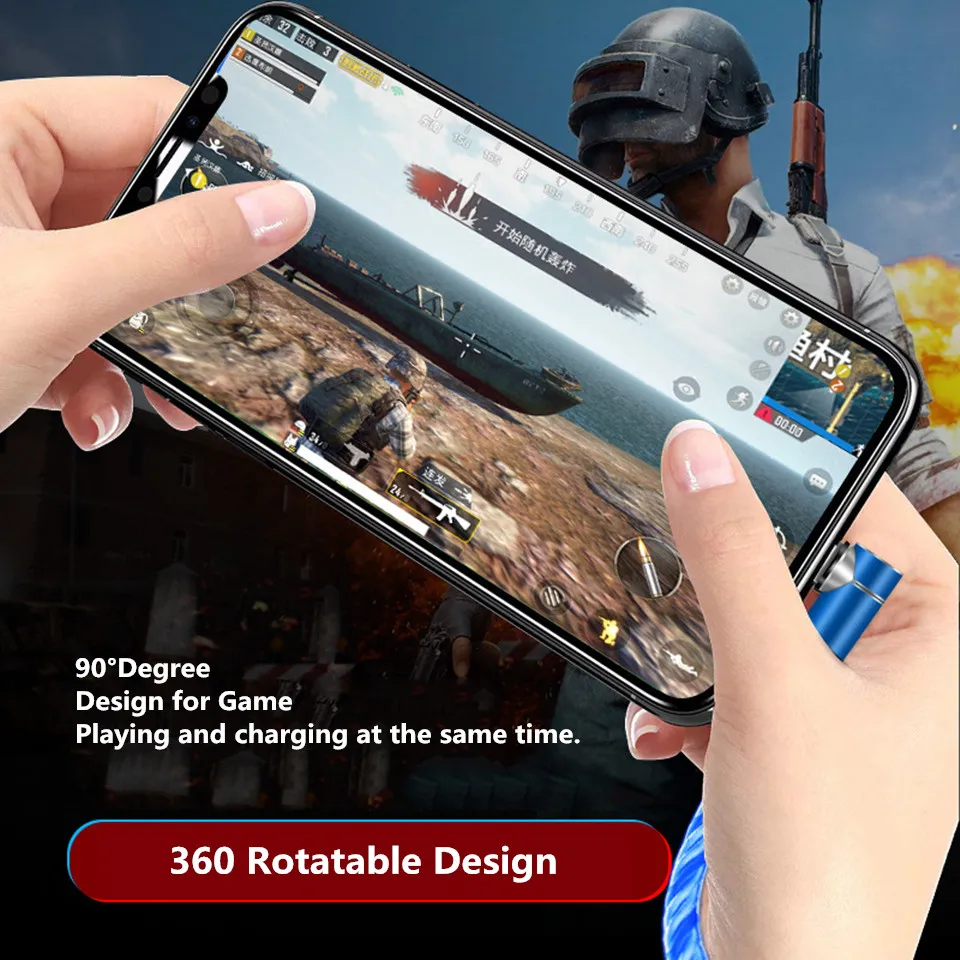 Магнитный светодиодный кабель для iPhone X 6 6s 7 8 Plus XS Max USB Micro type-C быстрое зарядное устройство для Samsung S9 Xiaomi LG зарядное устройство для Android