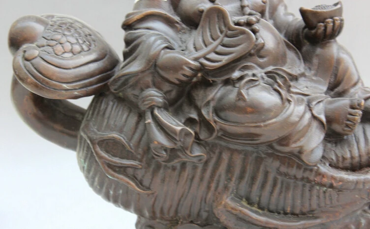 Песня voge gem S1682 13 &quotстаринная китайская бронза богатство Panax счастливый смех