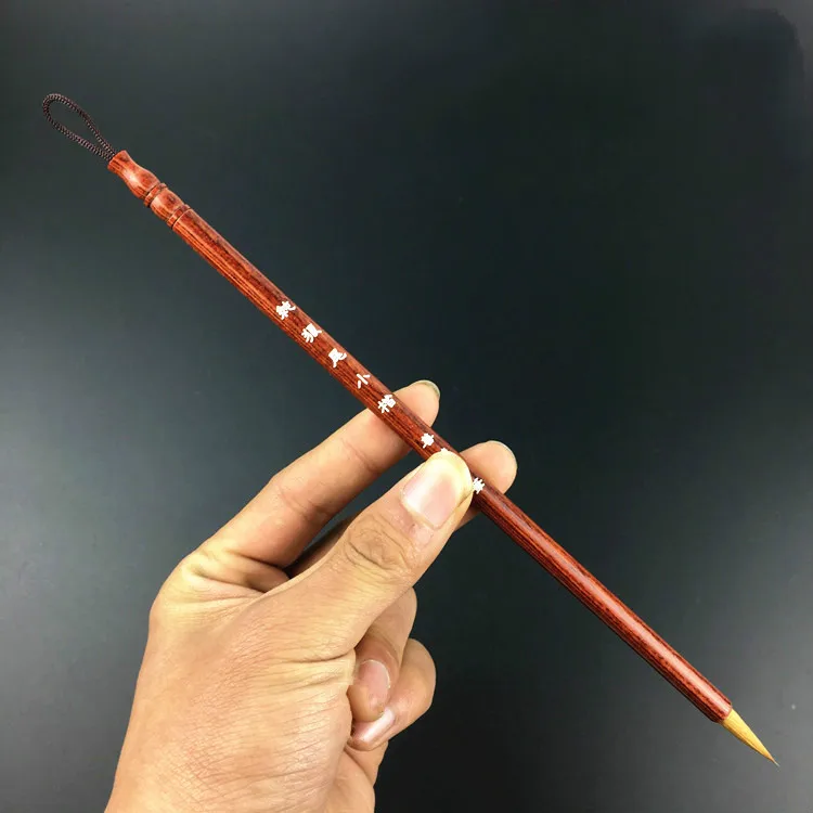 3pcs/lot Chinese Calligraphy Brush Pen Small Regular Script Brush Weasel Hair Artist Drawing Brush For Writing Painting Brush