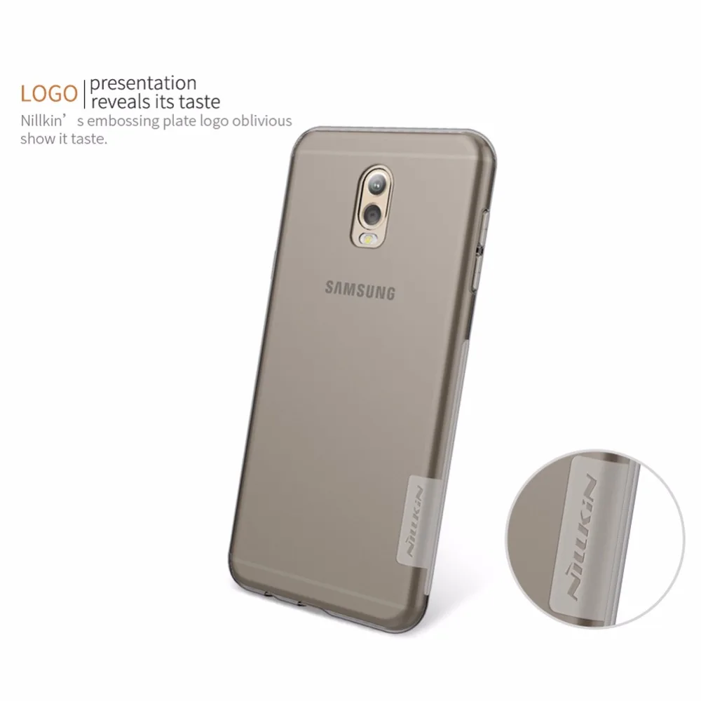 NILLKIN для Samsung Galaxy C7 2017 чехол мягкий TPU силиконовый C8 J7 + прозрачный защитный экран |