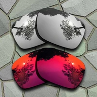 chromeviolet red sunglasses polarized replacement lenses for oakley holbrook tac